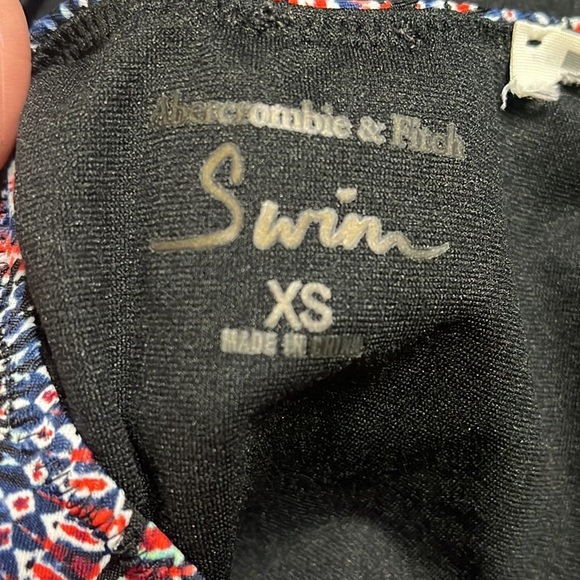 Abercrombie & Fitch Swimsuit One Piece Strappy Cut Out Monokini XS - Picture 5 of 8